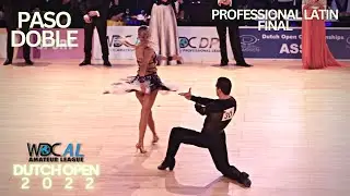 Dutch Open Assen 2022 | Paso Doble | WDC Professional Latin