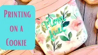 How to make cookie art - royal icing and printed cookies