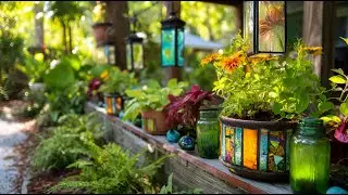 Backyard Makeover Magic : Upcycle Trash Into Outdoor Art with These Genius Garden Hacks !