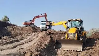 BIG JCB Loading Truck in Action Now||BIG JCB Machines At Work Loading Heavy Stuff!