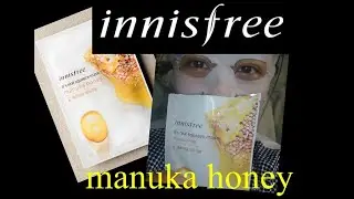 #INNISFREE It's real squeeze mask | Manuka Honey | v39
