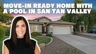 Move-In ready home with a pool in San Tan Valley