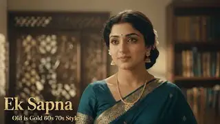 Ek Sapna | 60s–70s Retro Romantic Hindi Song | Nostalgic Vibe