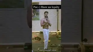 Pov- Show me loyalty , i will show you the true meaning of love :-)