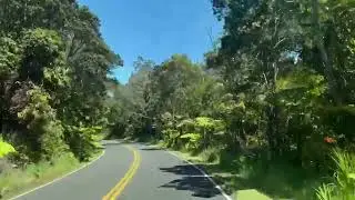 PART 1 | LAVA TUBE | WALKING AND DRIVING | THE 2 BIG ISLAND IN HAWAII TRAIL | NATIONAL PARK