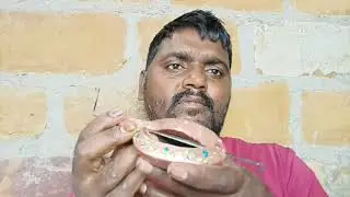 beautiful big copper morchnag,jews harp, mouth harp , morsing