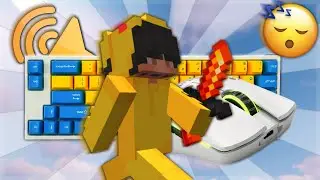 Clicky Keyboard + Mouse ASMR Sounds | Hypixel Bedwars