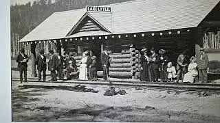 ca 1912 LAKE LYTLE, OREGON - TRAIN STATION