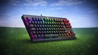 BEDWARS COM MEU NOVO TECLADO REDRAGON DARK AVENGER 2025