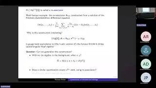 Quantization of infinitesimal braidings (Thomas Weber)