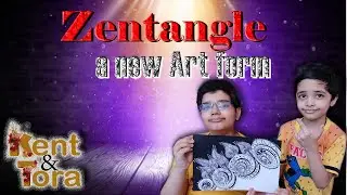 Zentangle Art |Different Art form |Textures formation |Repetitive patterns |Kent & Tora |ParthMaulik