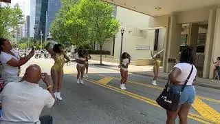 Juneteenth parade 6/2023 #dance #band #drums #sun #sound #music #atlanta #georgia #south 