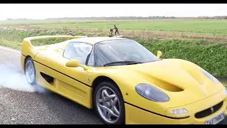 Dragged behind a Ferrari F50 ! Wakeboarding