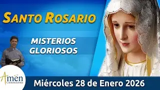 Santo Rosario de Hoy Miércoles 28 Enero de 2026 l Amen Comunicaciones l Católica l María