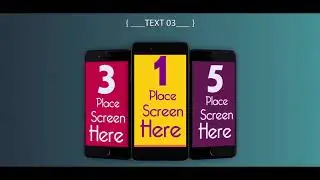 do 3d mobile app promo, application promotion video, mobile phone play store and ions 2019