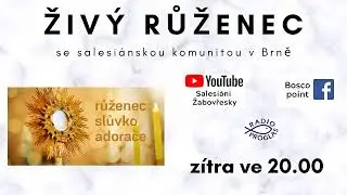 Růženec s komunitou salesiánů v Brně