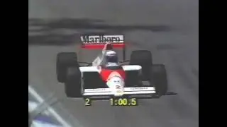F1 &ndash; Alain Prost (McLaren Honda V10) lap in qualifying &ndash; Australia 1989