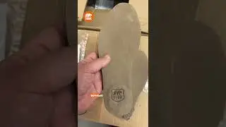 Стельки из натуральной кожи и войлока ручной работы #ботинкиtrek #обувнаяфабрика