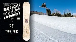 2019 DC The 156 Snowboard Review&mdash;The Blackboard Experiment with Pat Moore