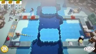 Overcooked Level 3-4 2 Player Co-op 3 Stars