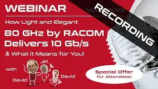 RAy Webinar &ndash; Get to Know RAy3-80 GHz, RACOM's new 10 Gb/s link