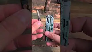 Wilderness Leatherman that cuts wood and starts fires #leatherman #multitool #bushcraft