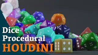 Procedural Dices in Houdini - Tutorial