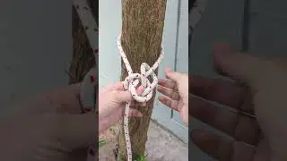 How to Tie a Running Bowline Knot (Strong Loop Knot)