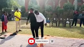 Civil Defence Training: Ek Pair Mein Chot Lage Vyakti Ka Surakshit Rescue #civildefence 