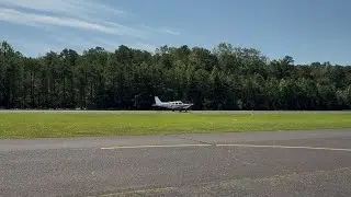 Piper archer landing