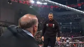 OMG 🤯 ! You Won't Believe Roman Reigns' Savage Attack on Paul Heyman! WWE Raw highlights
