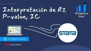 ✅ Interpretación de R2 P-value, IC | [Comprobación de significancia individual y conjunta]