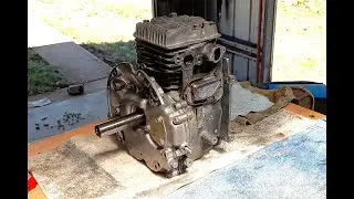 Part 3 of 4. Restoration of a 1960's Australian ride on lawn mower.