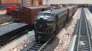 HO train rail Fanning