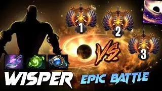 Wisper Enigma Epic Battle - Top 1 Rank vs Top 2 and Top 3 - Dota 2 Pro Gameplay [Watch & Learn]