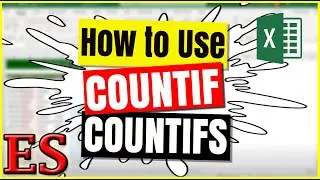 How to use COUNTIF / COUNTIFS  function in Microsoft excel in simple steps