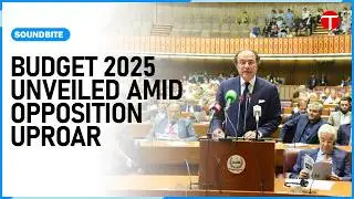 Budget 2025-26: FM Aurangzeb Presents Federal Budget Amid Opposition Slogans