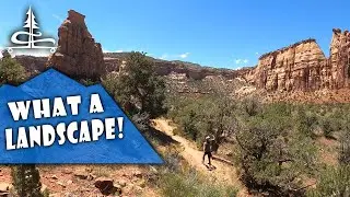 Hiking Lower Monument Canyon Loop | BEAUTIFUL Canyon Scenery
