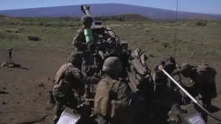 Bravo Battery Fires The Big Guns