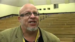 Réz András filmesztéta a Debreceni Egyetemen