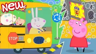 Peppa Pig Tales 🚌 The NEW School Bus! 🫧 Peppa Pig Episodes