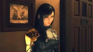 FF7 Rebirth: Тифа крадет одежду Винсента