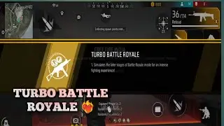 New Turbo Battle Royale Gameplay | New Mode Turbo Battle New 🔥#freefire