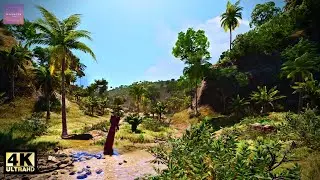 Virtual Walk during Vietnam War [ Far Cry 5: Hours of Darkness - Relaxing Ambience - 4K Ultra ]