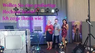 Unglaubliche deutsch-russische Hochzeit mit Tamada Nina Miller und S&auml;nger Viktor Matrosov