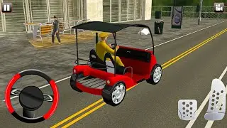 Smart Rickshaw Shopping Mall Taxi - City Taxi Driver - 2021 Android Gameplay