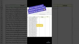 How to Extract full Names from Email Address in Excel | Hack#5