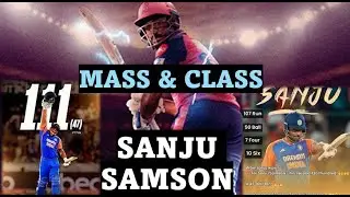 THE SANJU SAMSON SHOW!! സഞ്ജു വീണ്ടും തകർത്തു!!