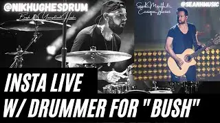 Nik Hughes Drummer From Bush | Q&A