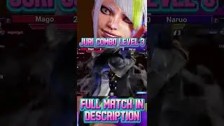 SF6 MAGO JURI COMBO LEVEL 3 #sf6juri #streetfighter #スト6